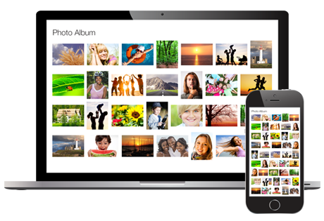 Computer photo and mobile photo archive
